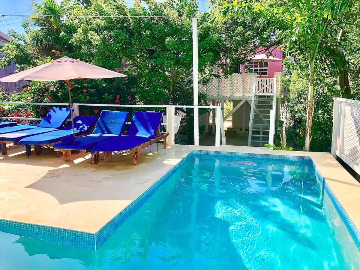 Hummingbirds Cabins Caye Caulker Buitenkant foto